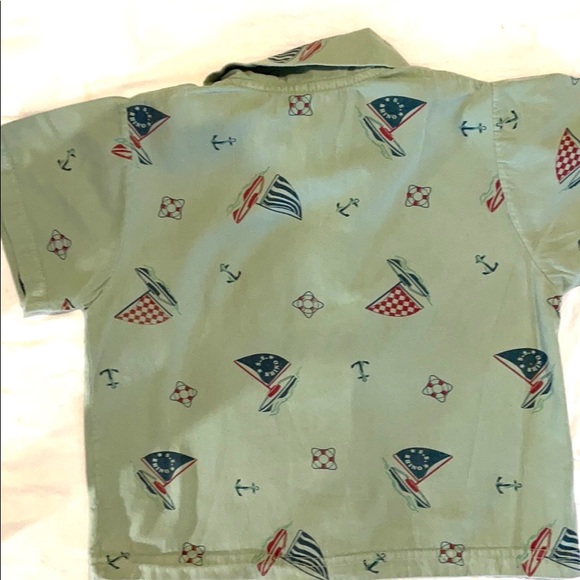 Painting Red Rhinos Nautical Shirt size 4/5 - Picture 3 of 10